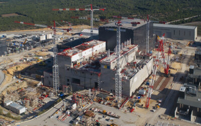 Six Years of Potain Cranes at ITER Power Plant Construction Site